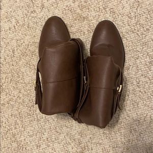 Brown town boots